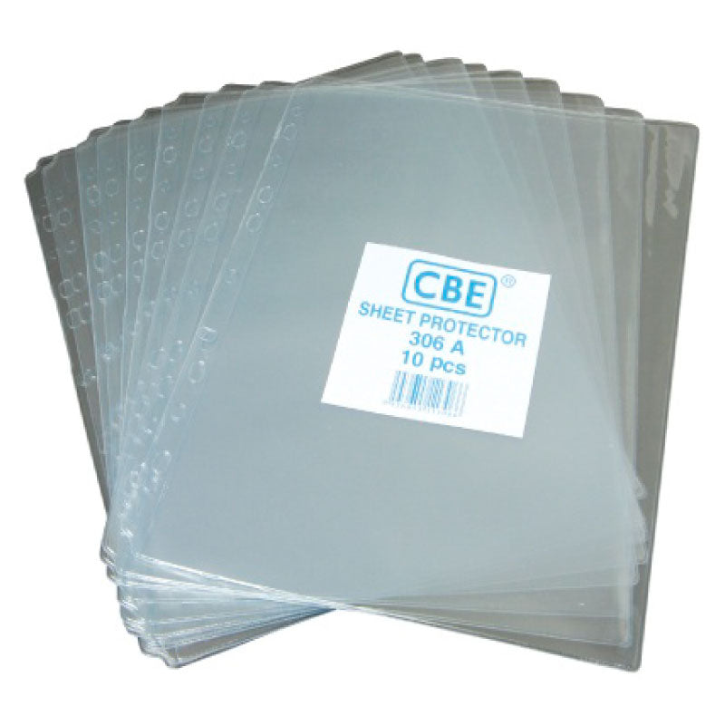 CBE Sheet Protector 306A A4-PVC 1s Default Title