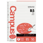 KOKUYO Campus Loose Leaf B5 N-837F13 4Lines Default Title