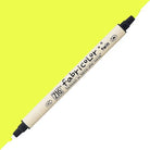 ZIG Fabricolor Twin Tip Marker 001 Fluo.Yellow