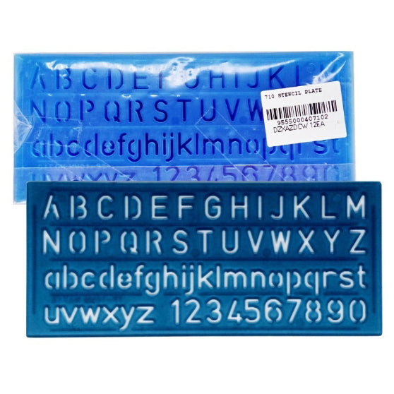 705 LETTERING STENCIL 5mm BLOCK LETTERS RM0.60