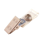 CBE Badge Clip 504P Clear Plastic+Metal Clip 5s Default Title