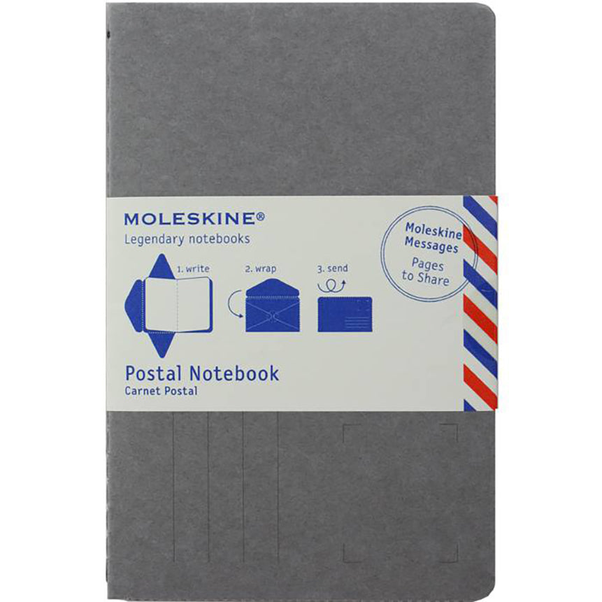 MOLESKINE Postal Notebook L Ligth Grey