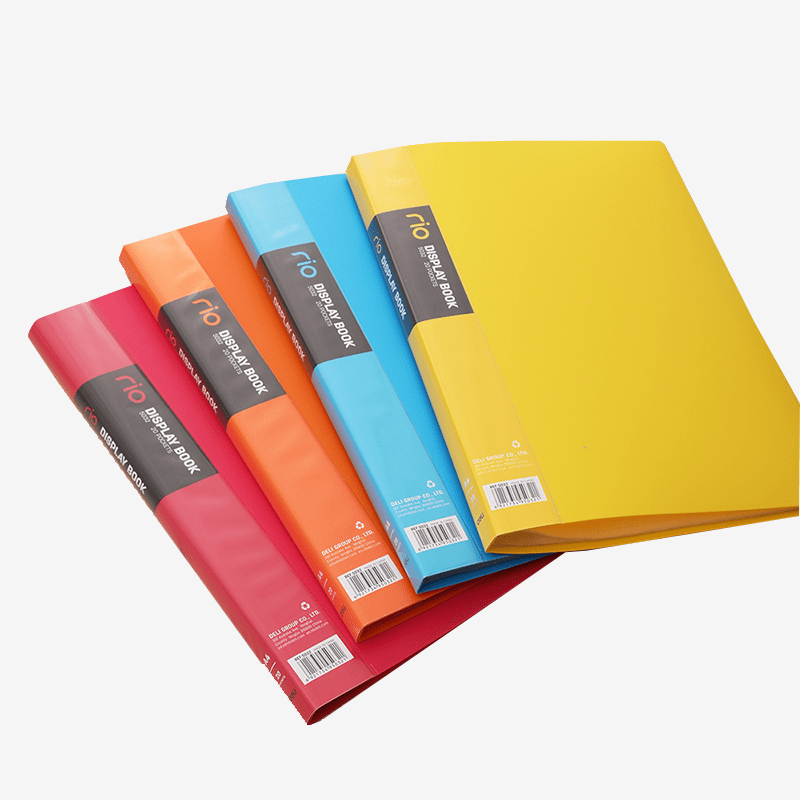 DELI rio & vivid Display Book E5034 A4 40 Pockets