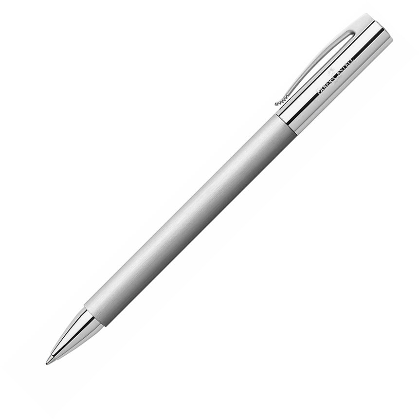 FABER-CASTELL DESIGN Ambition Stainless Steel Twist Ball Pen Default Title