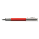 GRAF VON FABER CASTELL Guilloche Coral Red Fountain Pen-Medium