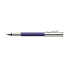 GRAF VON FABER CASTELL Guilloche Indigo Fountain Pen-Medium