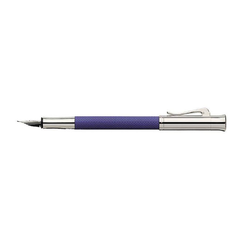 GRAF VON FABER CASTELL Guilloche Indigo Fountain Pen-Medium