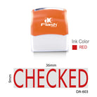 AE Stock Stamp DA-603N Checked Default Title