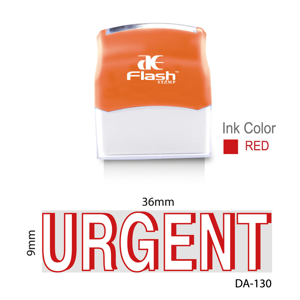 AE Stock Stamp DA-130N Urgent Default Title