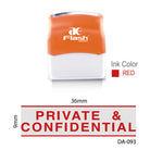 AE Stock Stamp DA-093N Private & Confidential Default Title