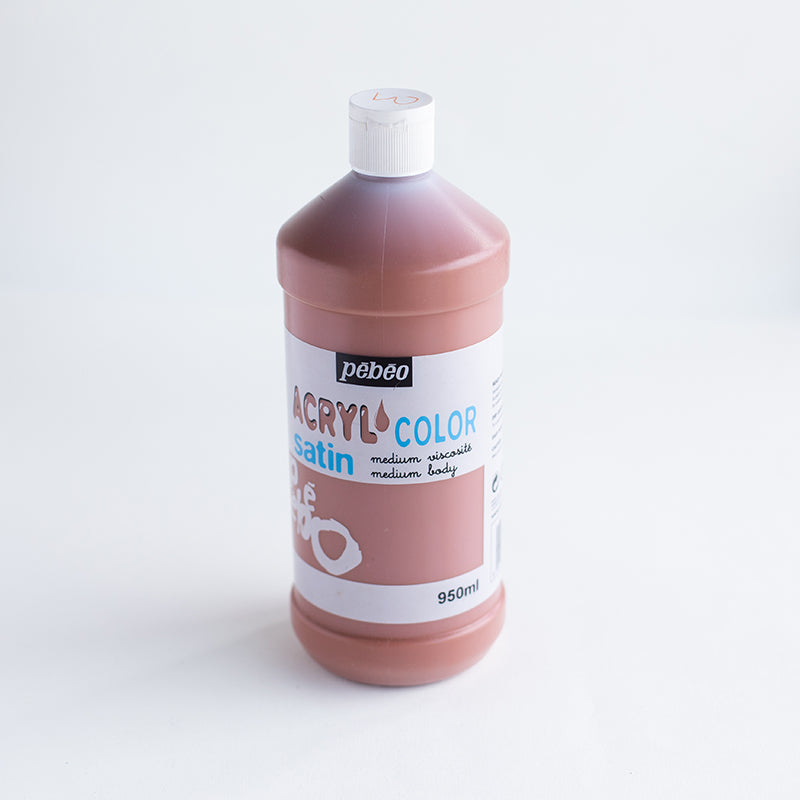 PEBEO acrylcolor Satin 950Ml #16 Raw Sienna
