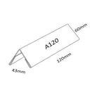 Card Stand A-Shaped 120mm (2MMx120x45x60)