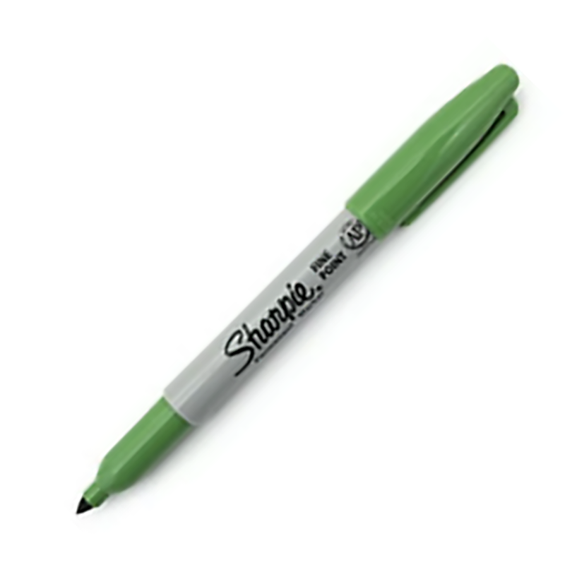 SHARPIE Fine Marker-Agryle Green