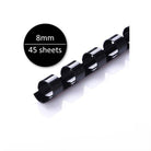 Binding Comb A4 100s 8mm-Black