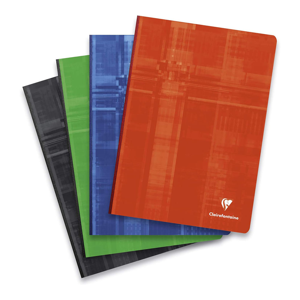 CLAIREFONTAINE Clothbound Notebook 21x29.7cm 96s Seyes