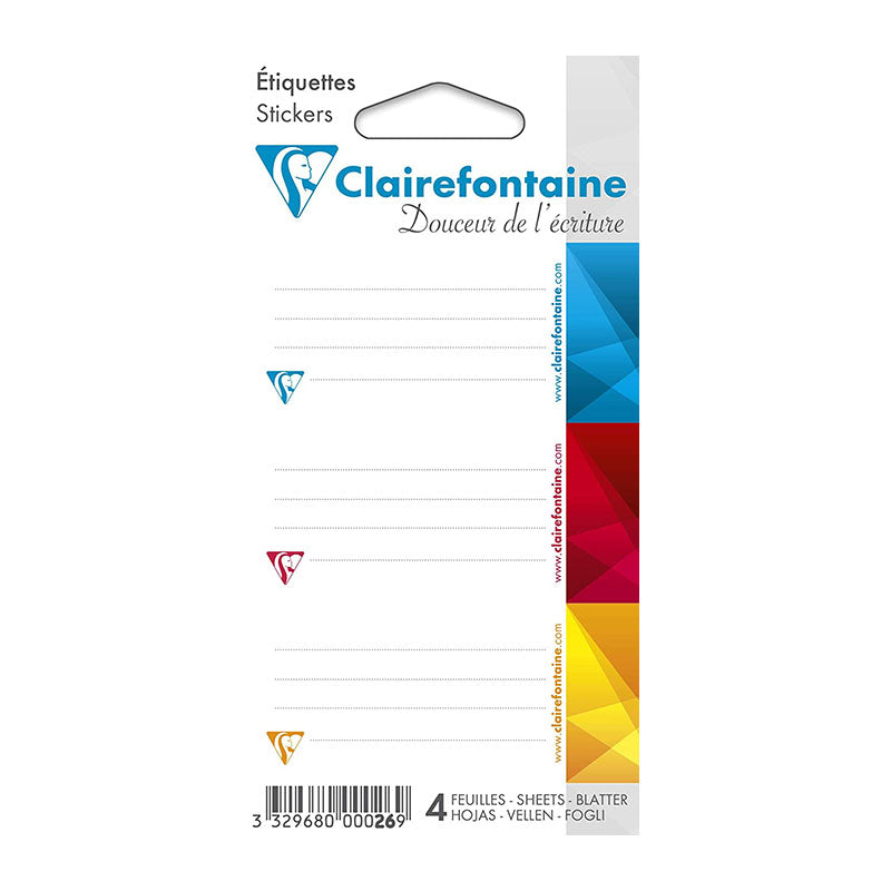 CLAIREFONTAINE Adhesive Labels Metric 12 Assorted Default Title