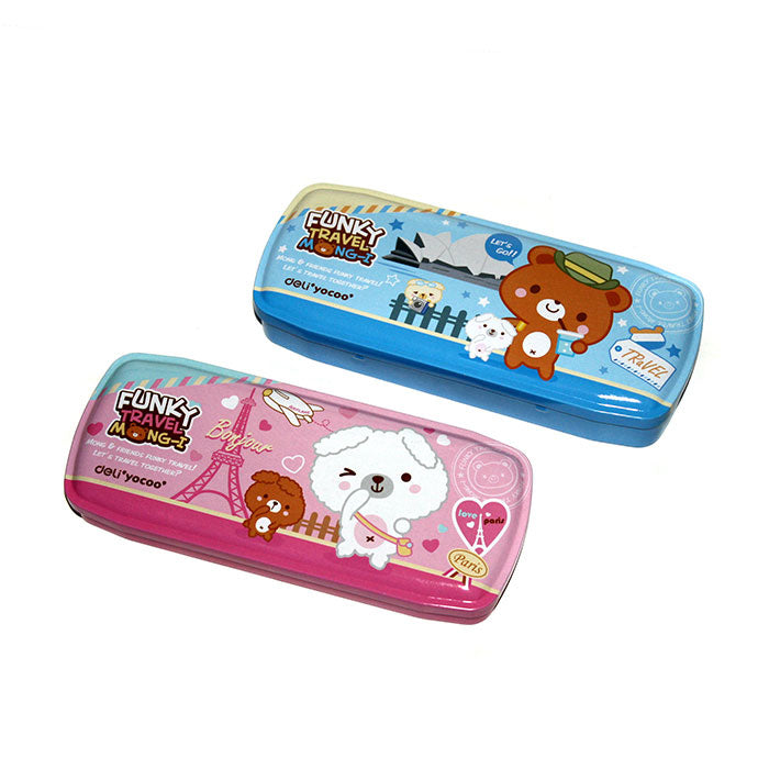 DELI Pencil Box W95552 Double Layer 203x86x29mm