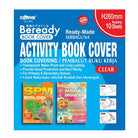 DOLPHIN Beready Book Cover CS-022 Clear Wbk 10s