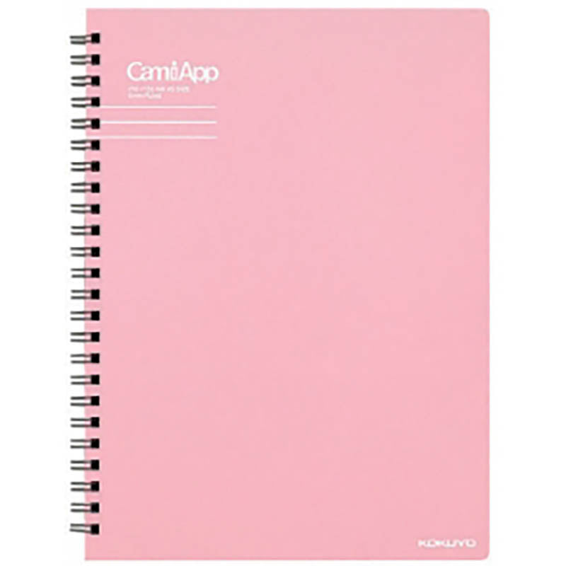 KOKUYO CamiApp Ring Notebook A5 TCA91B Pink Default Title