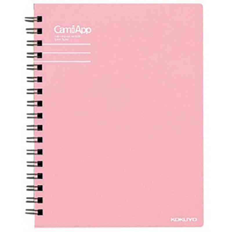 KOKUYO CamiApp Ring Notebook A6 TCA92B Pink Default Title