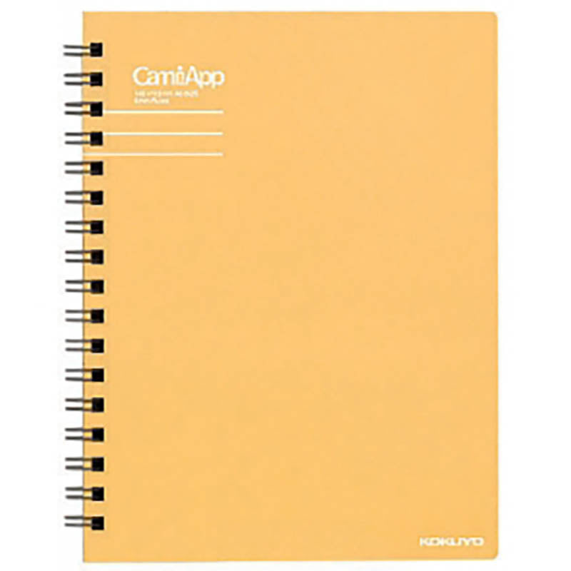 KOKUYO CamiApp Ring Notebook A6 TCA92B Orange Default Title