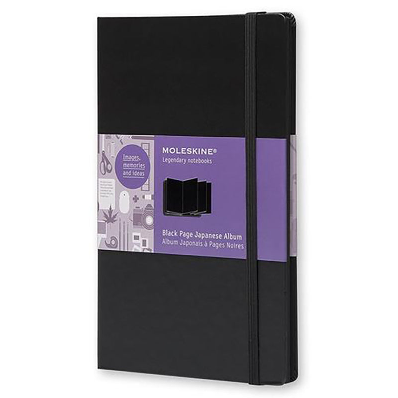 MOLESKINE Art Plus Japanese Black Page Album L Har