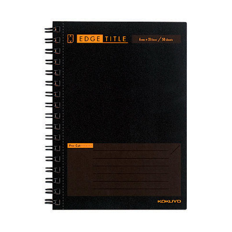 KOKUYO EDGE TITLE NOTEBOOK A6 RM14.90 Default Title