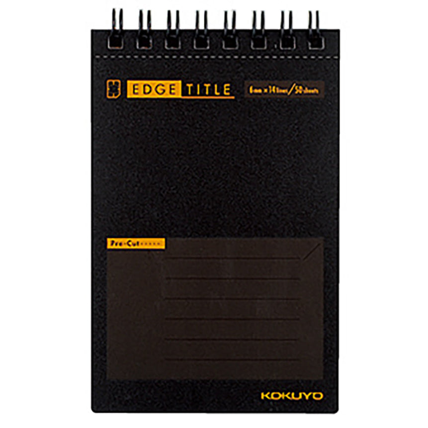 KOKUYO EDGE TITLE NOTEBOOK A7 RM11.90 Default Title
