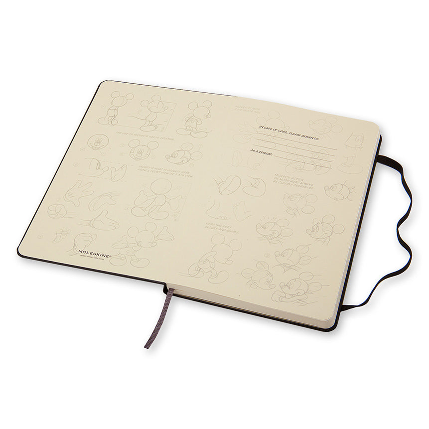 MOLESKINE LE Mickey L Ruled Black
