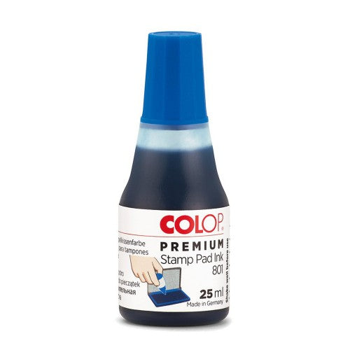 COLOP Refill Ink 25ml 801 Blue Default Title