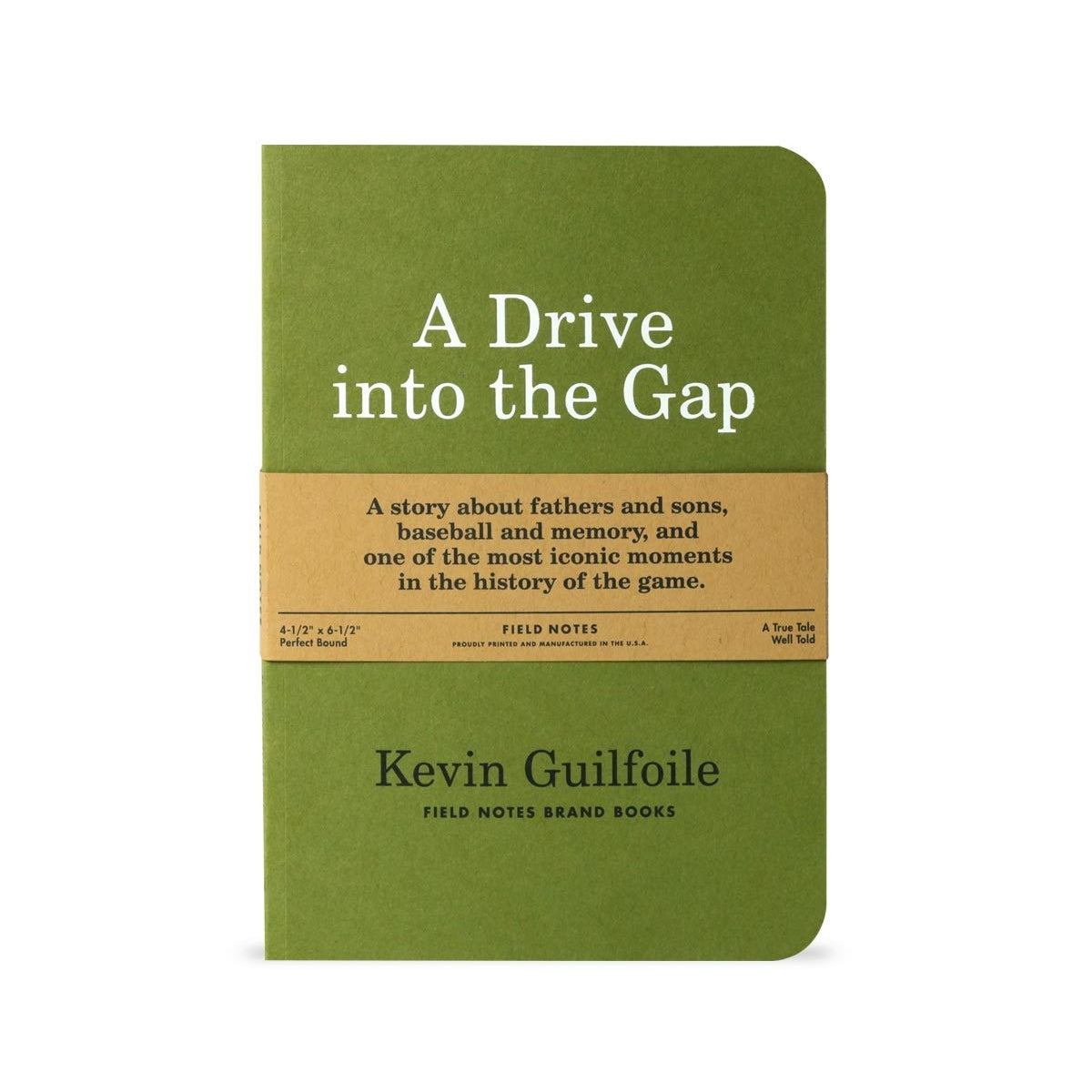 FIELD NOTES A Drive Into The Gap Kevin Guilfoile Default Title