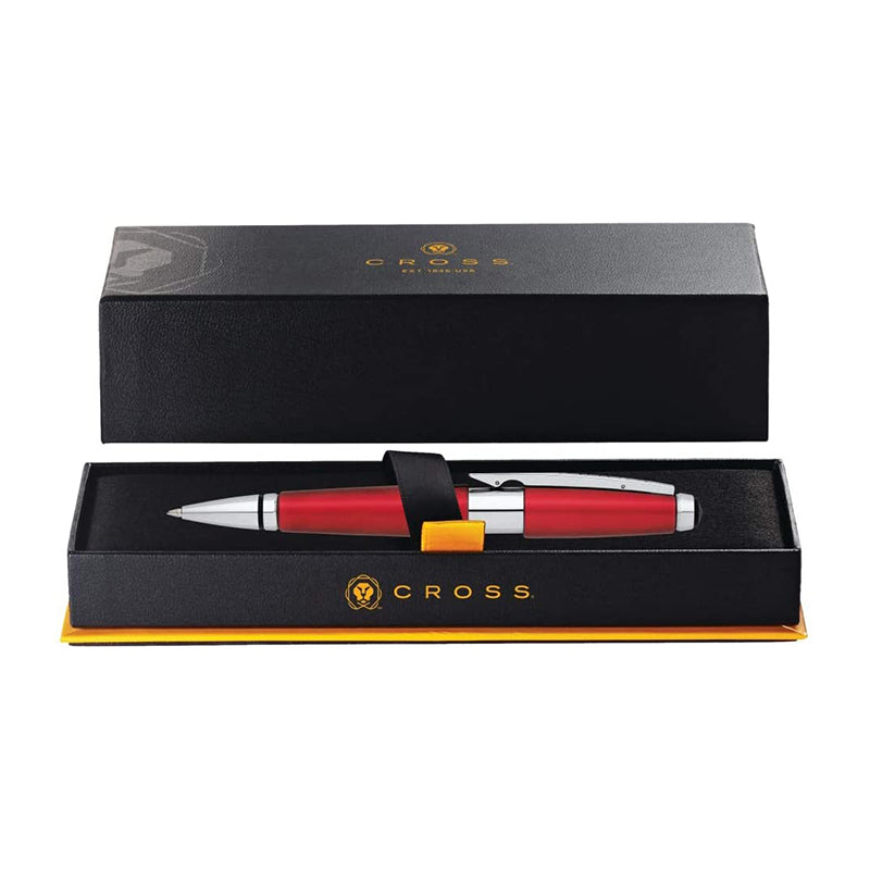 FABER-CASTELL CROSS Edge Red W/Polished Chrome Center Roller Default Title