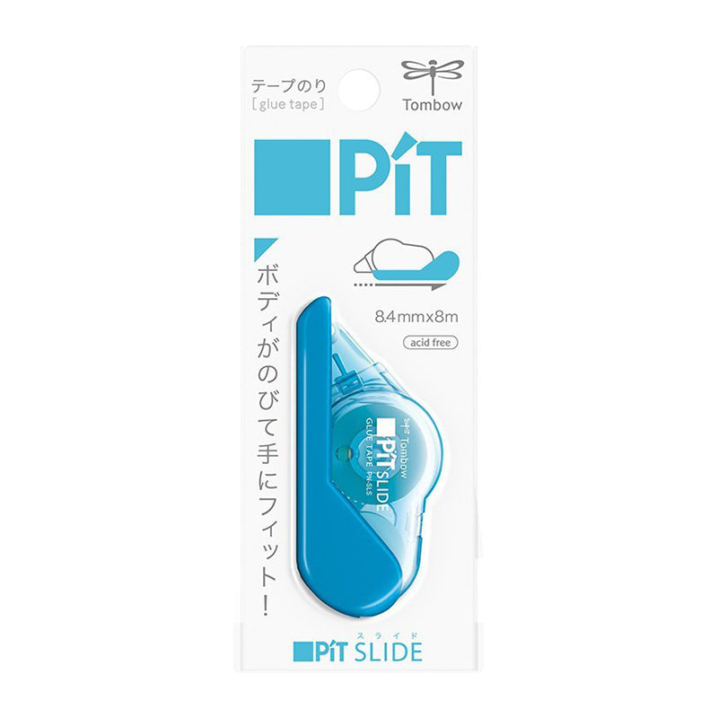 TOMBOW Pit Slide Glue Tape SLS40 8.4mmx8M AquaMint