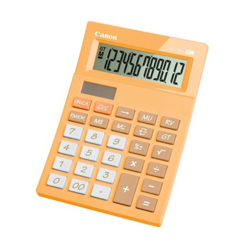 CANON Calculator 12D AS-120V Orange