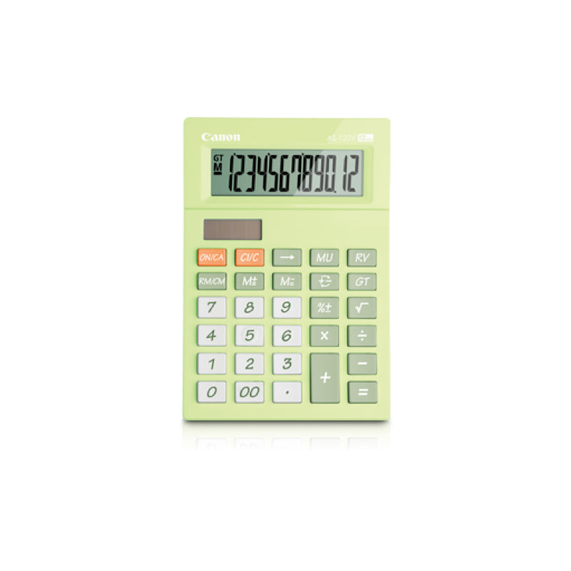 CANON Calculator 12D AS-120V Green Default Title