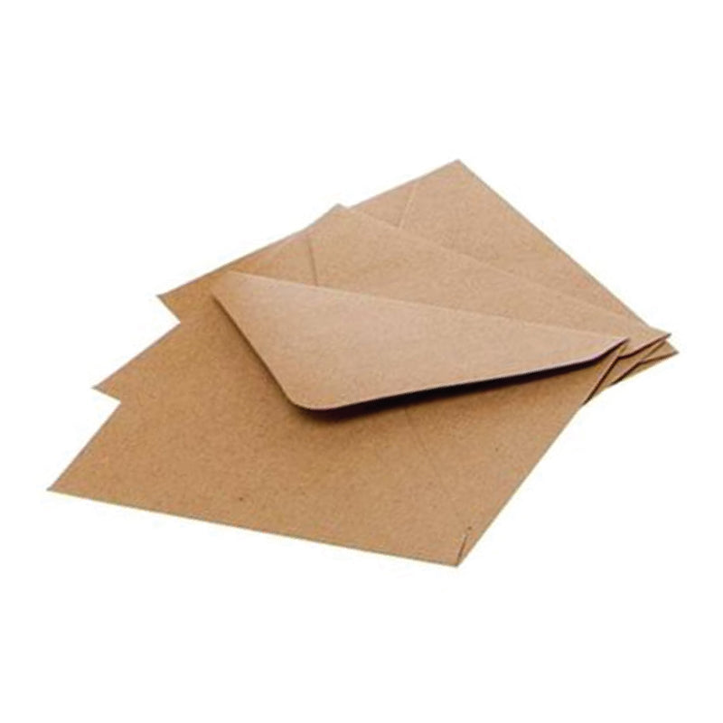 MANILA Envelopes 6.25"x4.25" 90g 25s IMPORTED P&S