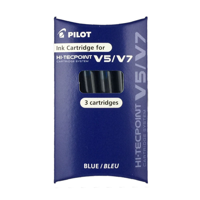 PILOT Hi-Tecpoint Ink Cartridge Refill 3s-Blue