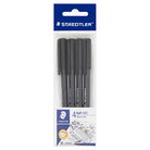 STAEDTLER ball 432 Ball Pen-M 1.0mm Black