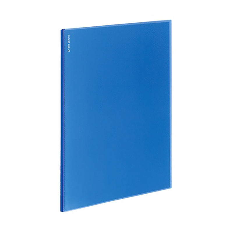 KOKUYO Novita Alpha Pocket File A4 12P N12B Blue Default Title