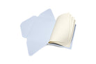 MOLESKINE Postal Notebook L Iris Blue