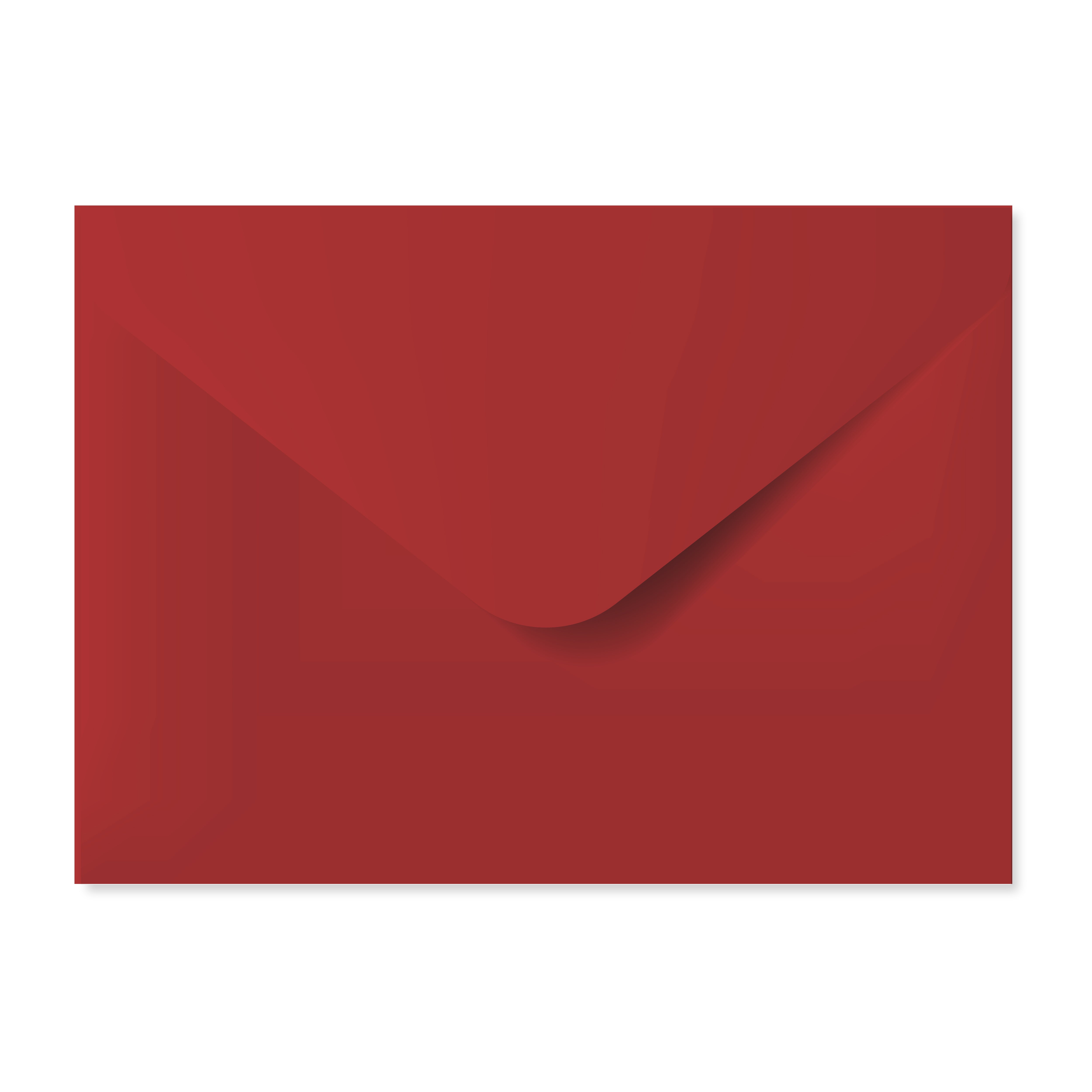 Kenzone Envelopes 120g 5.5"X7.75" 20s Scarlet Red Default Title