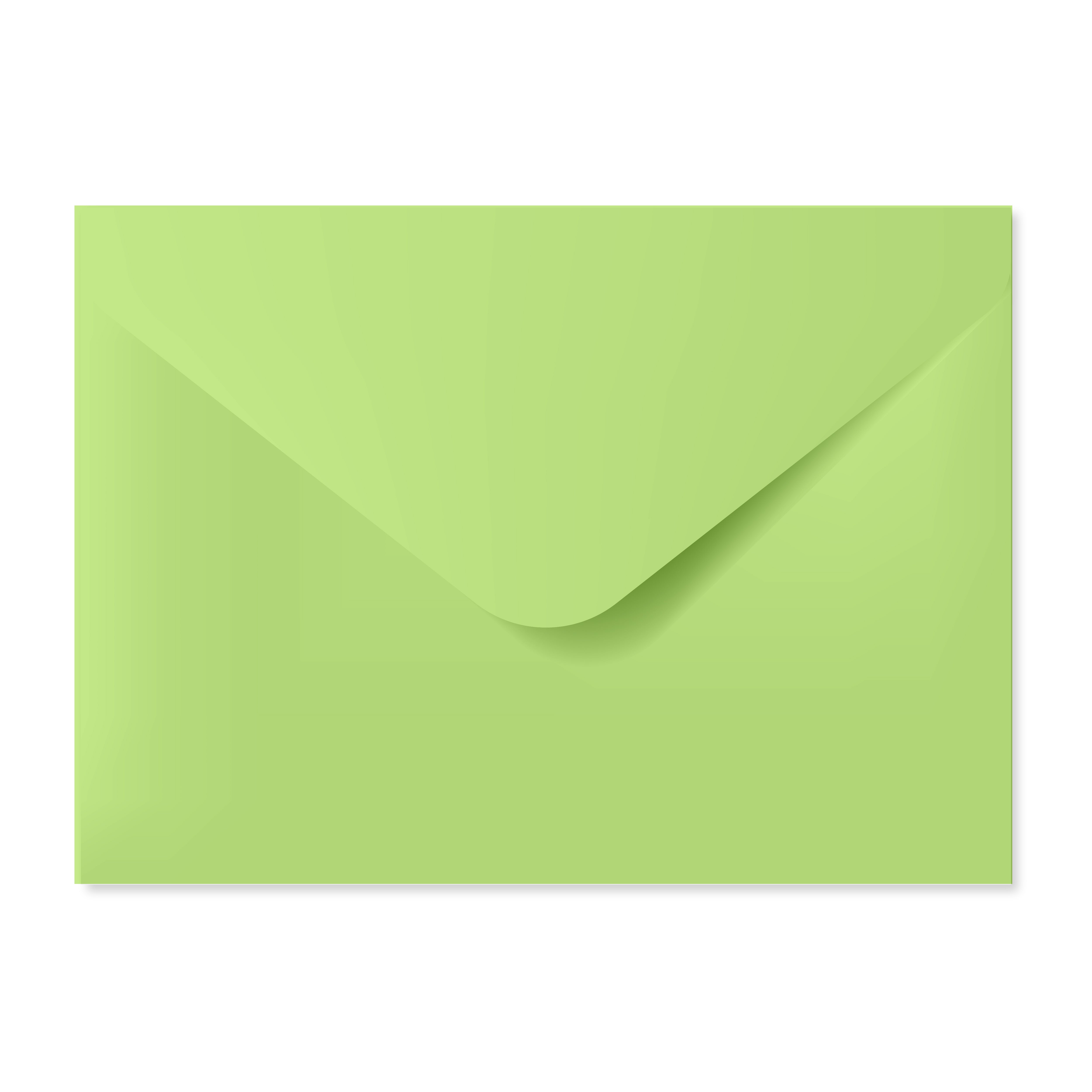 Kenzone Envelopes 120g 4.5"X6.5" 20s Yellow Green Default Title
