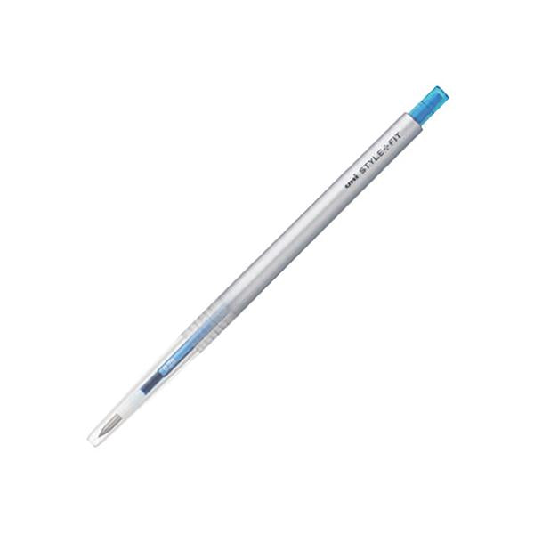 UNI Style Fit Single Slim Gel Pen 0.28mm-L.Blue