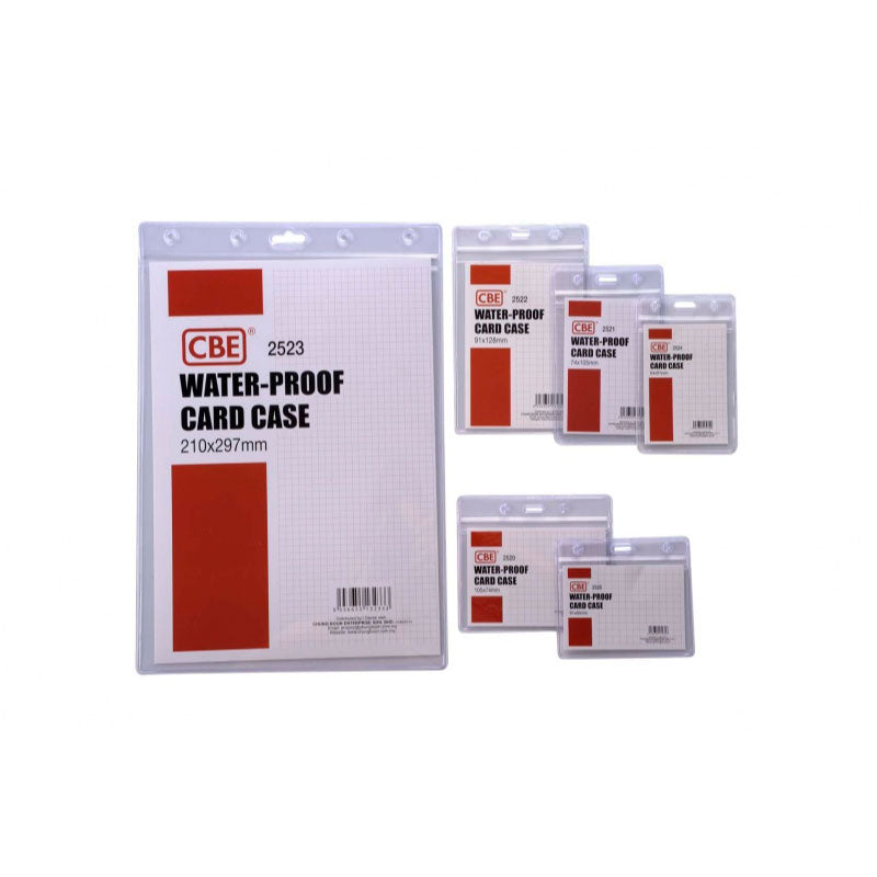 CBE Waterproof Card Case 2521 Vert 74x105mm 10s Default Title