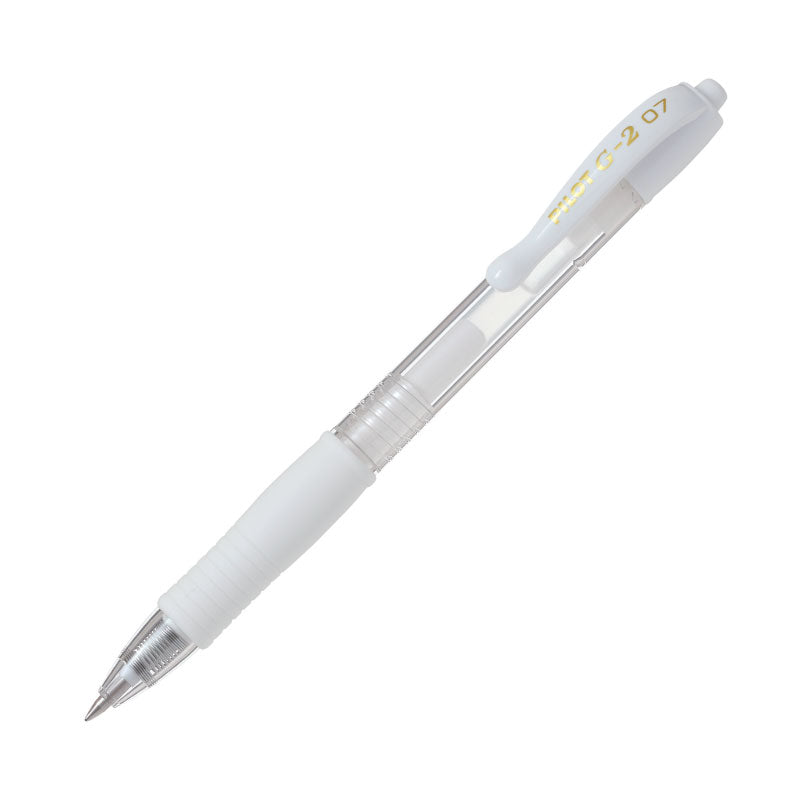 PILOT G2 Gel Pen 0.7mm Pastel White