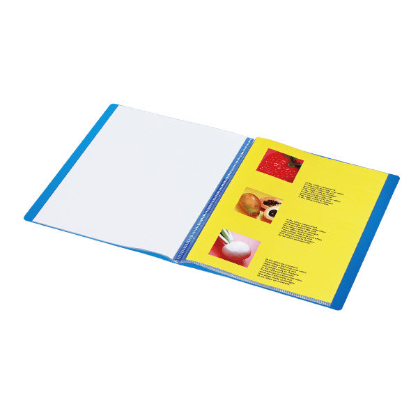 KOKUYO Color Tag Clear Book 20P Blue Default Title
