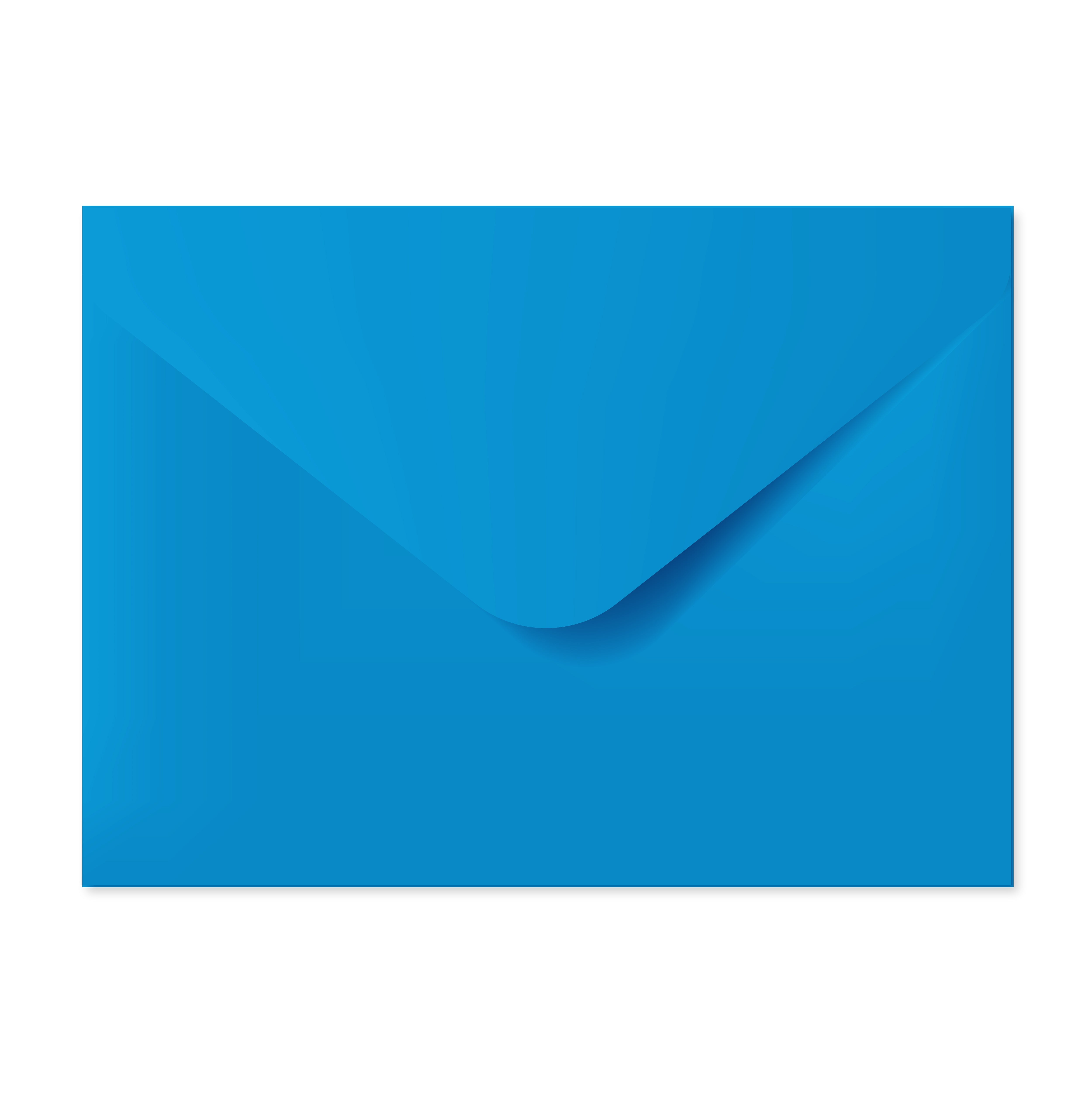 Fancy Envelopes 120g 4.3"x8.6" 25s Blue Default Title