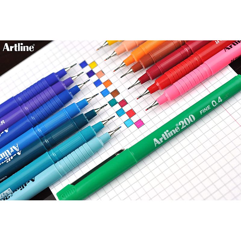 ARTLINE Sign Pen 200-Apricot Default Title