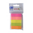 CBE Stick On Note 14040 Neon Flag 50x15mm