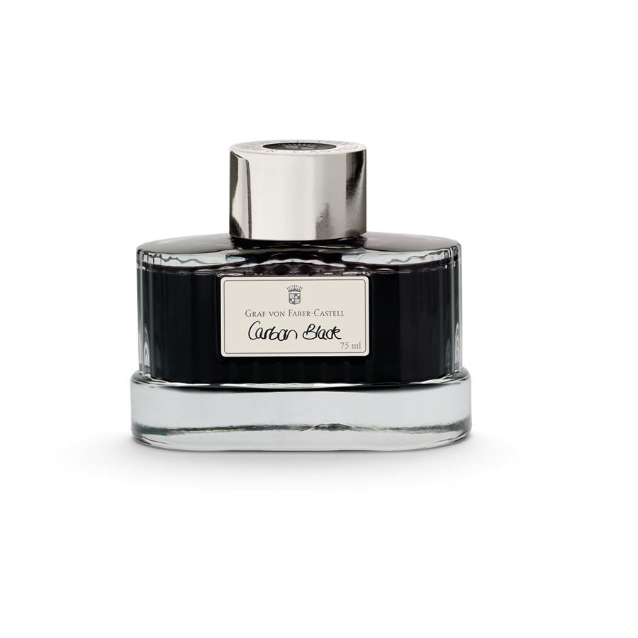 GRAF VON FABER CASTELL Ink Bottle 75ml Carbon Black